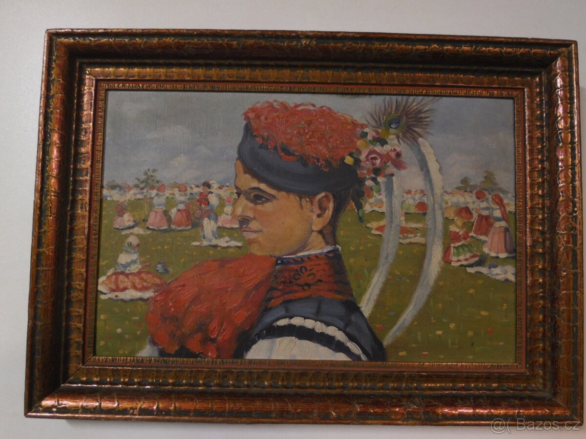 Obraz staré chaloupky ,lokalita Křižánky + další obrazy - 9