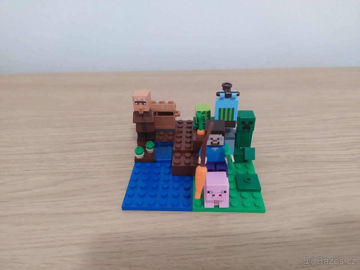 Lego Minecraft vesnice 21138 - 21145, 8 stavebnic - 9