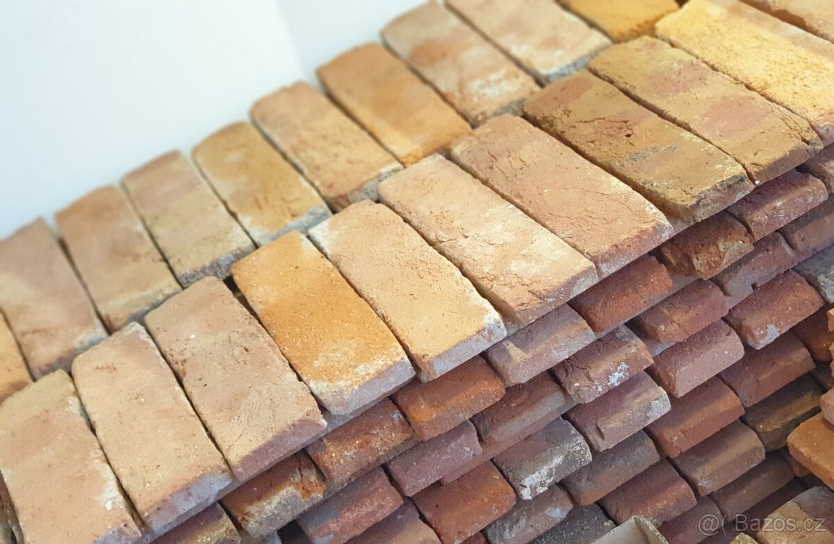 Obklad z cihel, cihlové pásky - 9