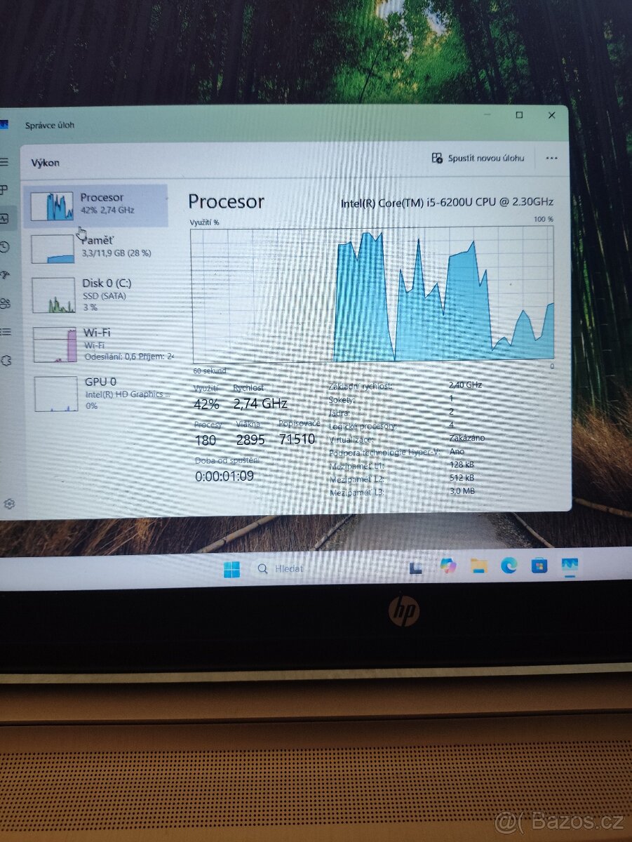 Výkonný notebook HP ProBook 450 v pěkném stavu - 9