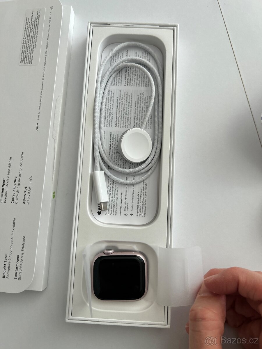 Apple watch 9 series, PINK AL, 41mm - 9