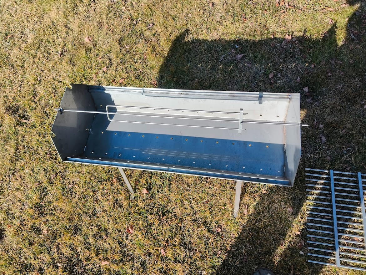 Ručně vyrobený nerezový gril MORAVA - 9