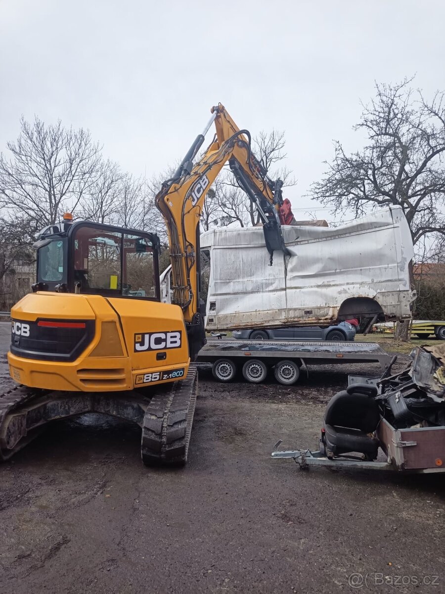 Pridržovací palec na bagr , minibagr , pridržovač , thumb - 9