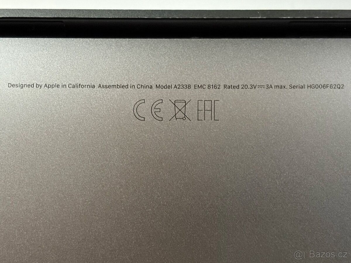 MacBook Pro M2 (16 GB RAM, 1 TB SSD), pěkný stav - 9