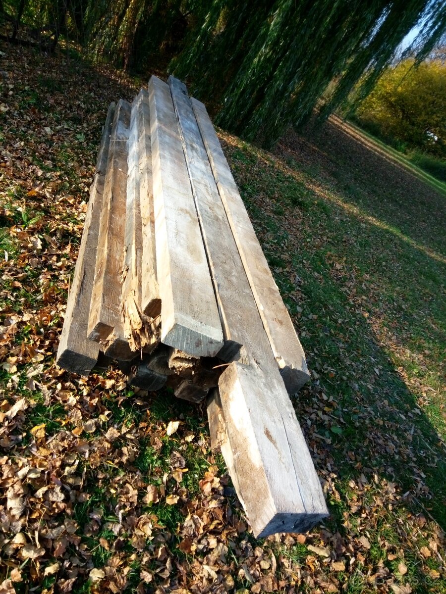 Staré tesané trámy, trámy - 9