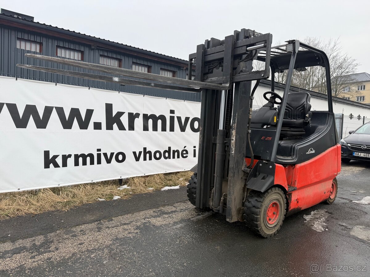 Prodám vysokozdvižný vozík LINDE E25 - 9