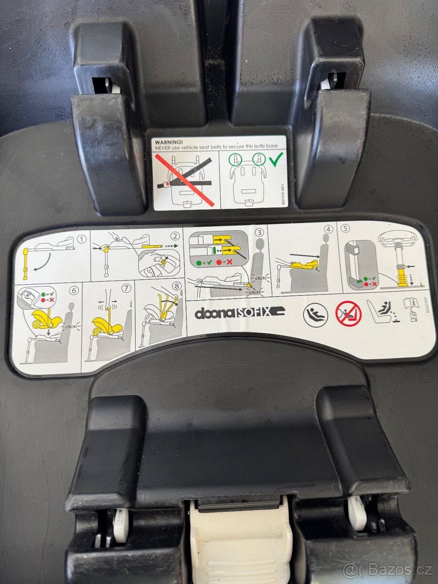 DOONA PLUS - mobilní autosedačka s Isofix základnou - 9