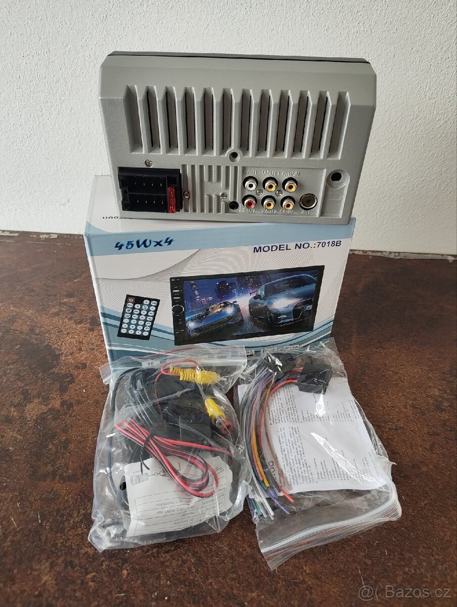 NOVÉ 2DIN autorádio 7010B + kamera ZDARMA, 7" Bluetooth - 9