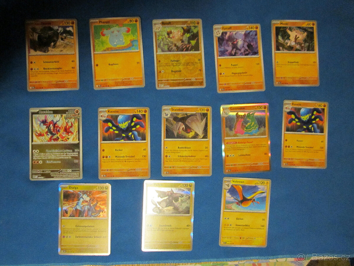 Staré žolíkové karty 1960 a M.Monroe a Pokémon karty - 9