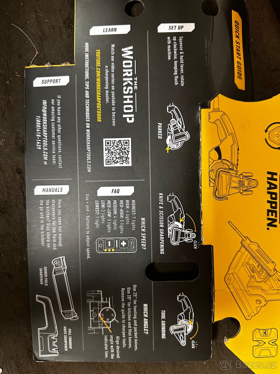ProdámWorkSharpKenOnionEditionMk.2+BladeGrindingAttachment - 9