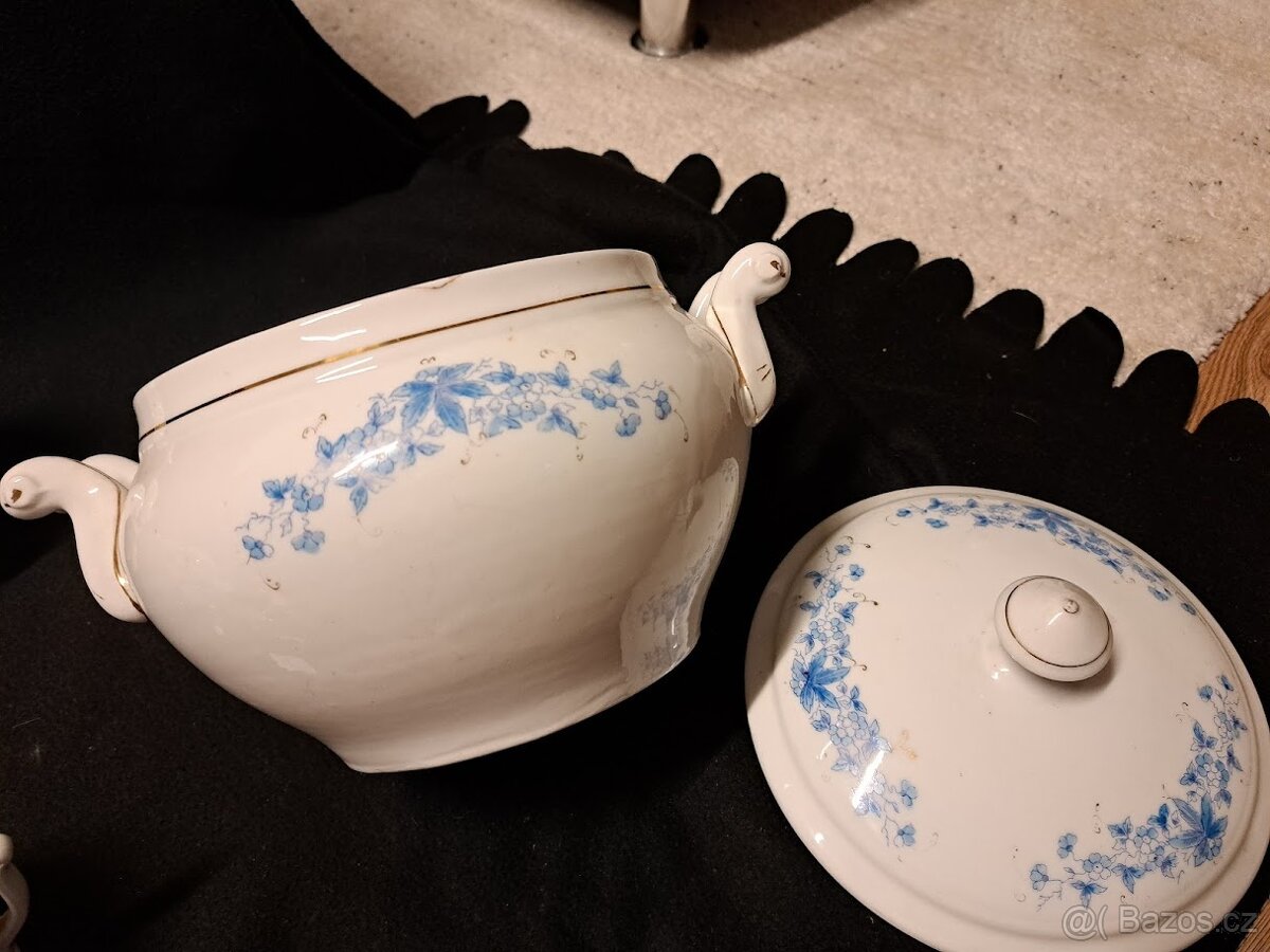 různý starožitný porcelán I. republika - 9