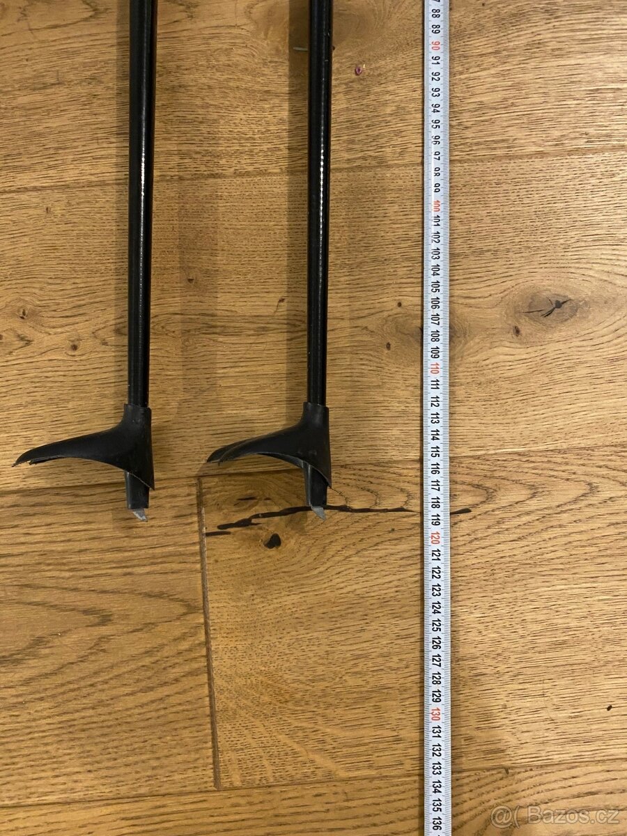 Set - juniorské běžecké lyže+ boty+hůlky, 2x, vše v jednom - 9