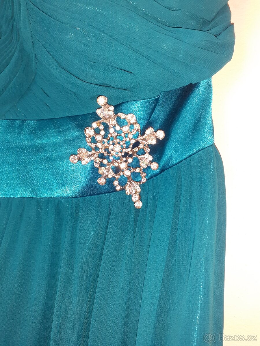 Prodám dámské společenské, plesové šaty - velikost M - 9