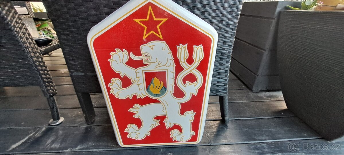 Smaltovaný znak ČSSR - 9
