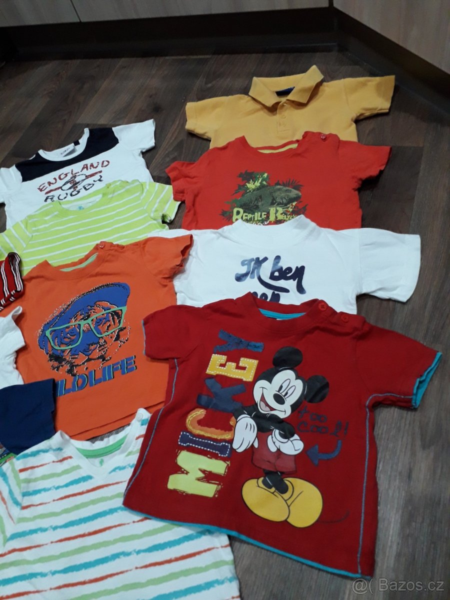 Trika kluk vel.86/92...340kč/13ks - 9