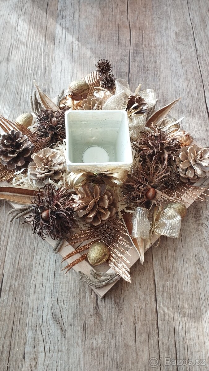 Adventní a vánoční svícny - 9