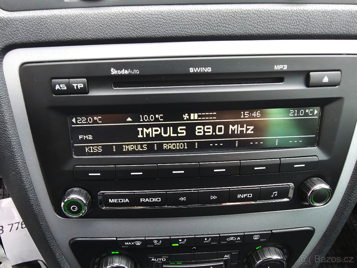 Octavia II 1,4 TSi 90KW Ambition 2013 dig.klima,tempomat ALU - 9