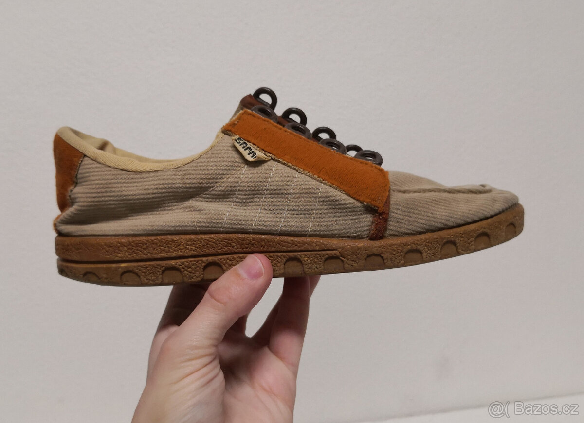 Starožitné Československe topánky Safari - 9