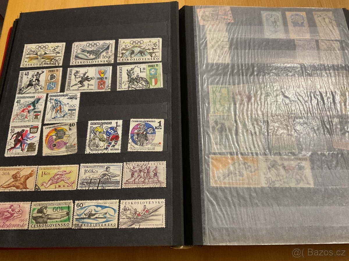 Staré album se známkami- A4 - 9