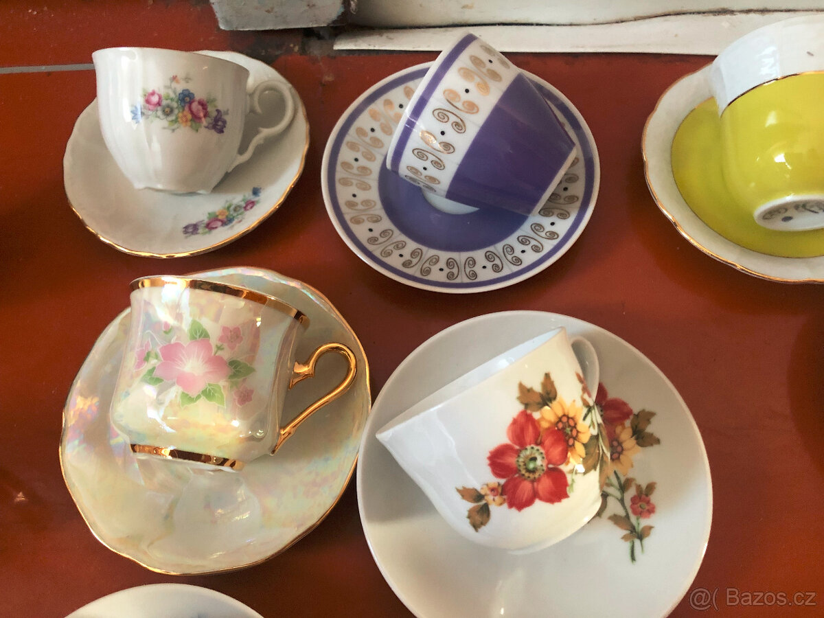 Mini hrníčky s podšálky - 9