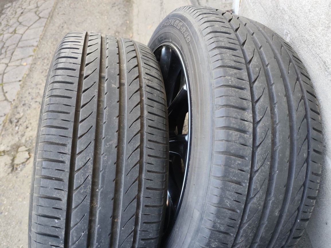 18"letní alu sada 5x114 origo Mazda CX3 5 CX7 215/50 - 9