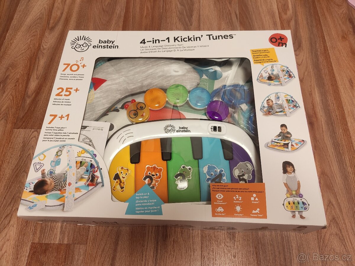 Prodám interaktivní vzdělávací hrací podložku Baby Einstein - 9