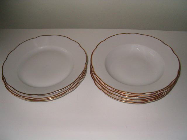 Talíře, retro talíře, keramické tácy, miska - 9