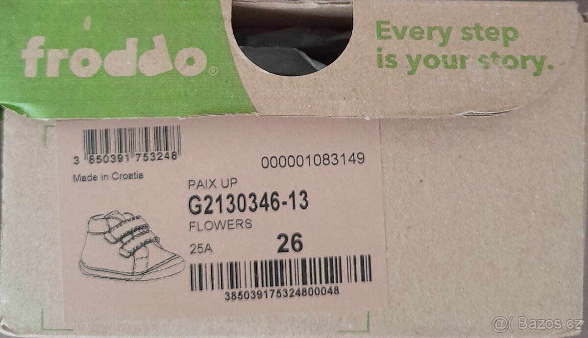 Celokožené botky Froddo, vel. 26 - 9