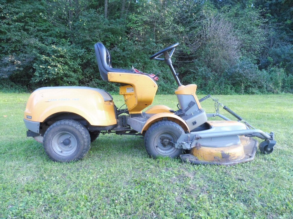 prodám sekačku - rider stiga park, ma pohon 4x4, 125cm - 9