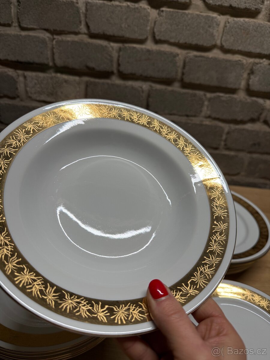 Vintage HC 18 kusů jídelní sada - 9