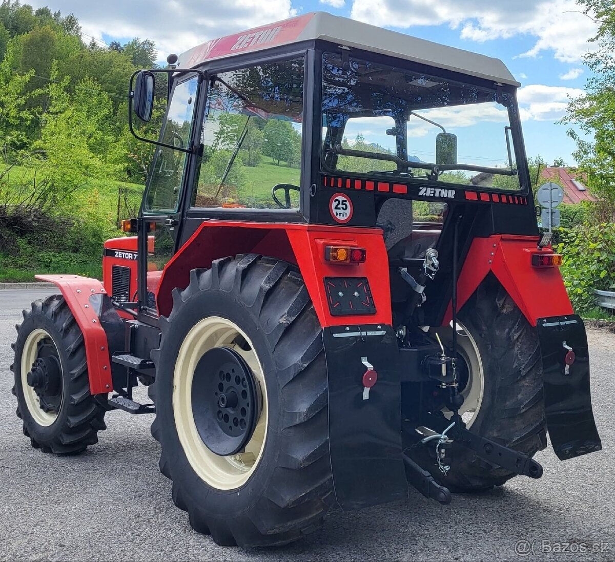 Predam traktor zetor 7745 s TP a ŠPZ - 9