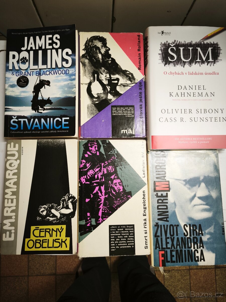 Knihy různých žánrů - 9