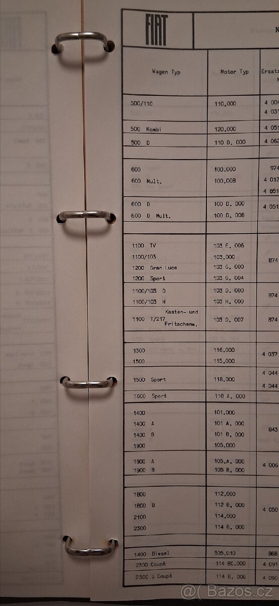 FIAT - kniha (500,600,1100,1200,1300,1500,1600,2100,2300S) - 9