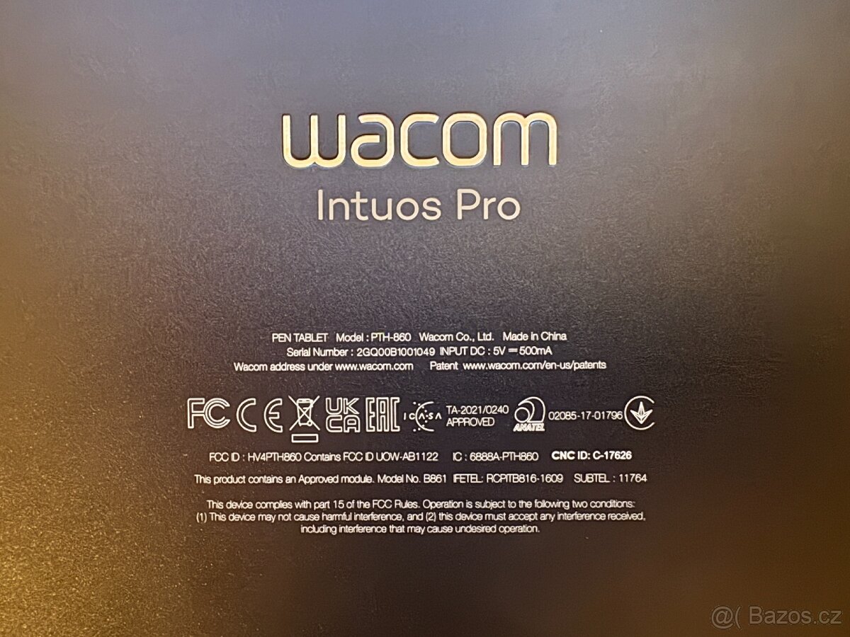 3x grafický tablet Wacom Intuos M, Pro M, Pro L - 9