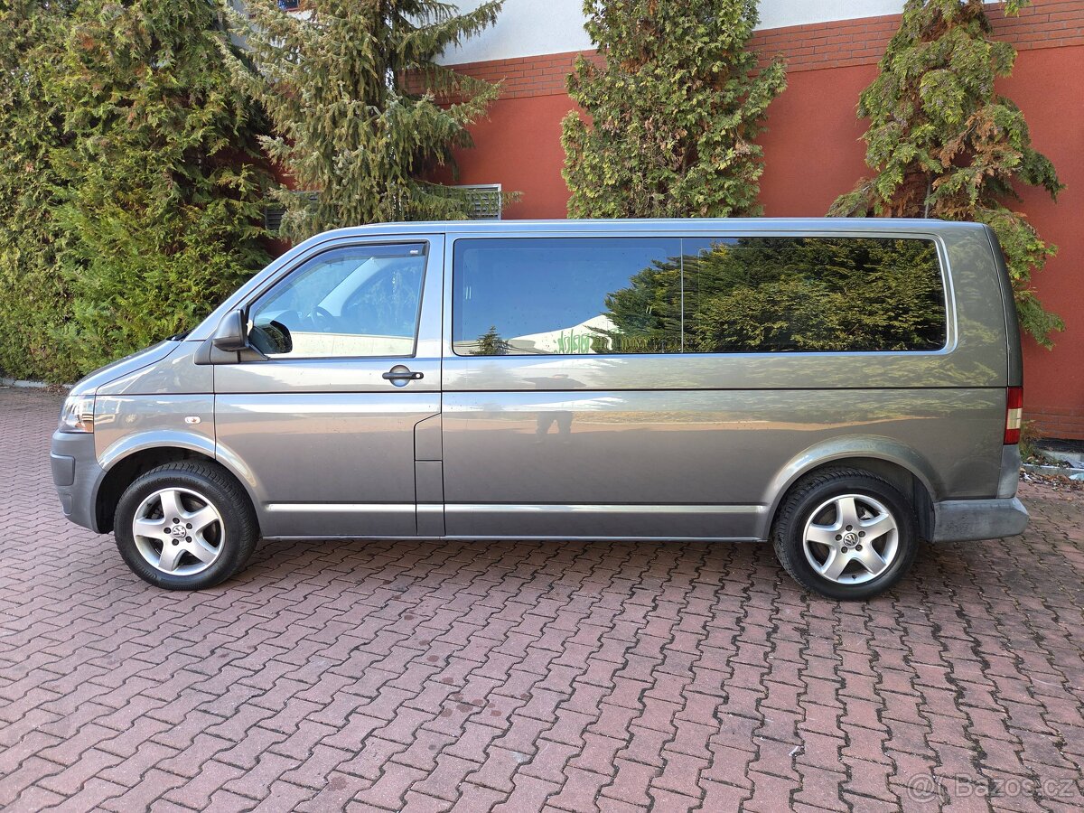 T5 Transporter 2.0 TDI 103kW,LONG,9míst,tažné,webasto,navi - 9