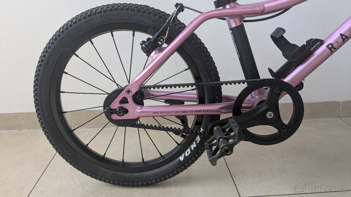 Prodám dětské kolo Rascal 16 - Raspberry - 9