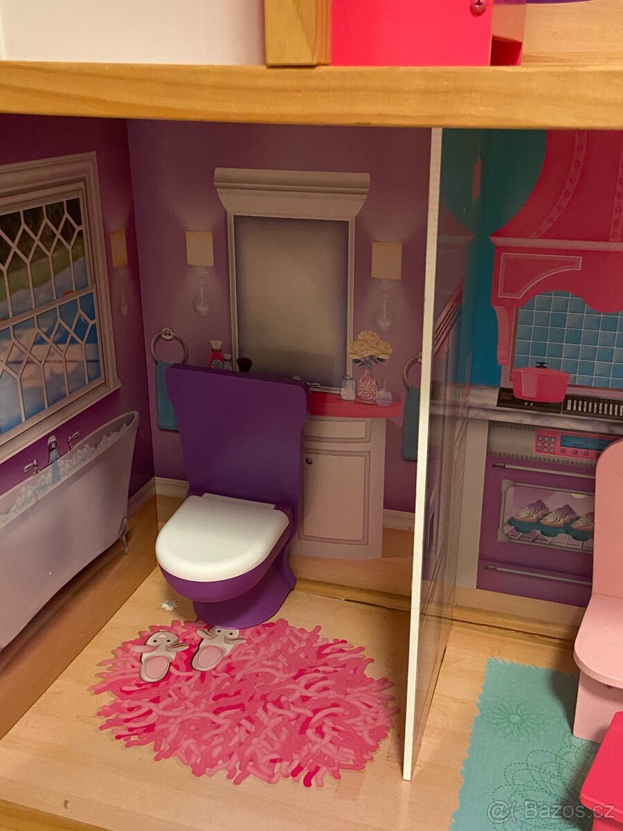 165cm domeček pro panenky - 9