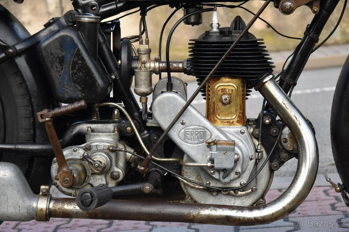 Terrot HST 350SV z roku 1930 s pěknou patinou - 9