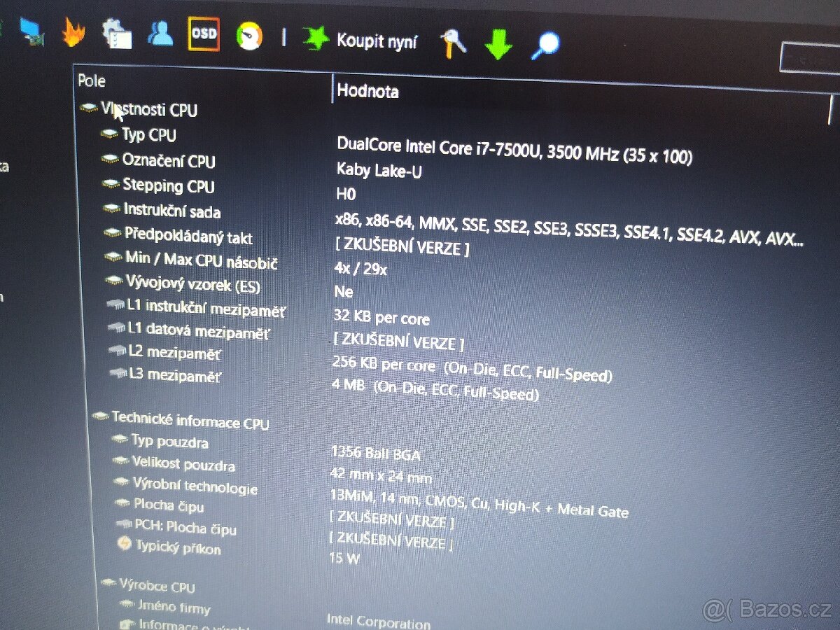 Dell Inspiron 7460( Vostro 15 5000Series) - 9