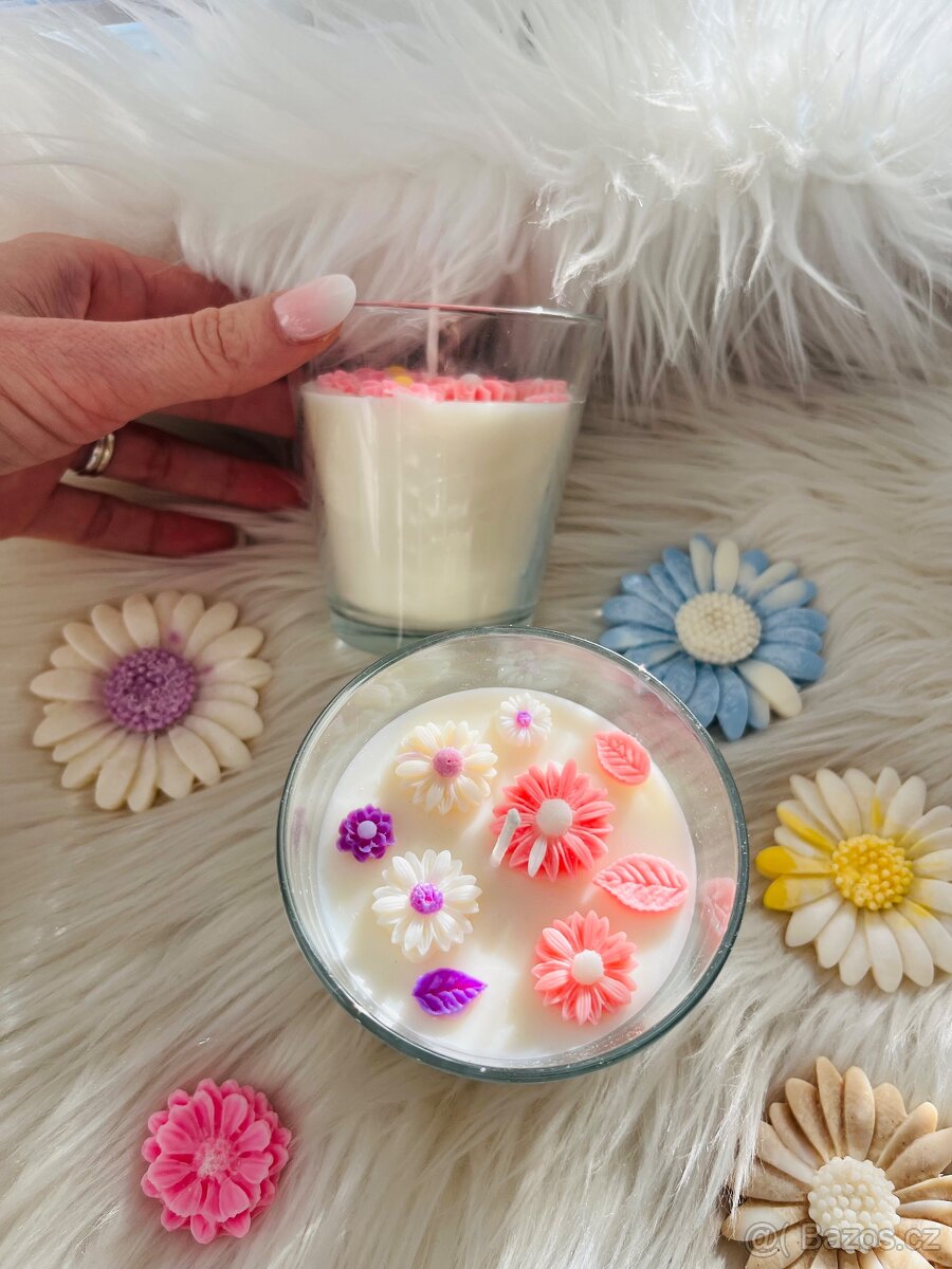 Sójové svíčky, home made - 9