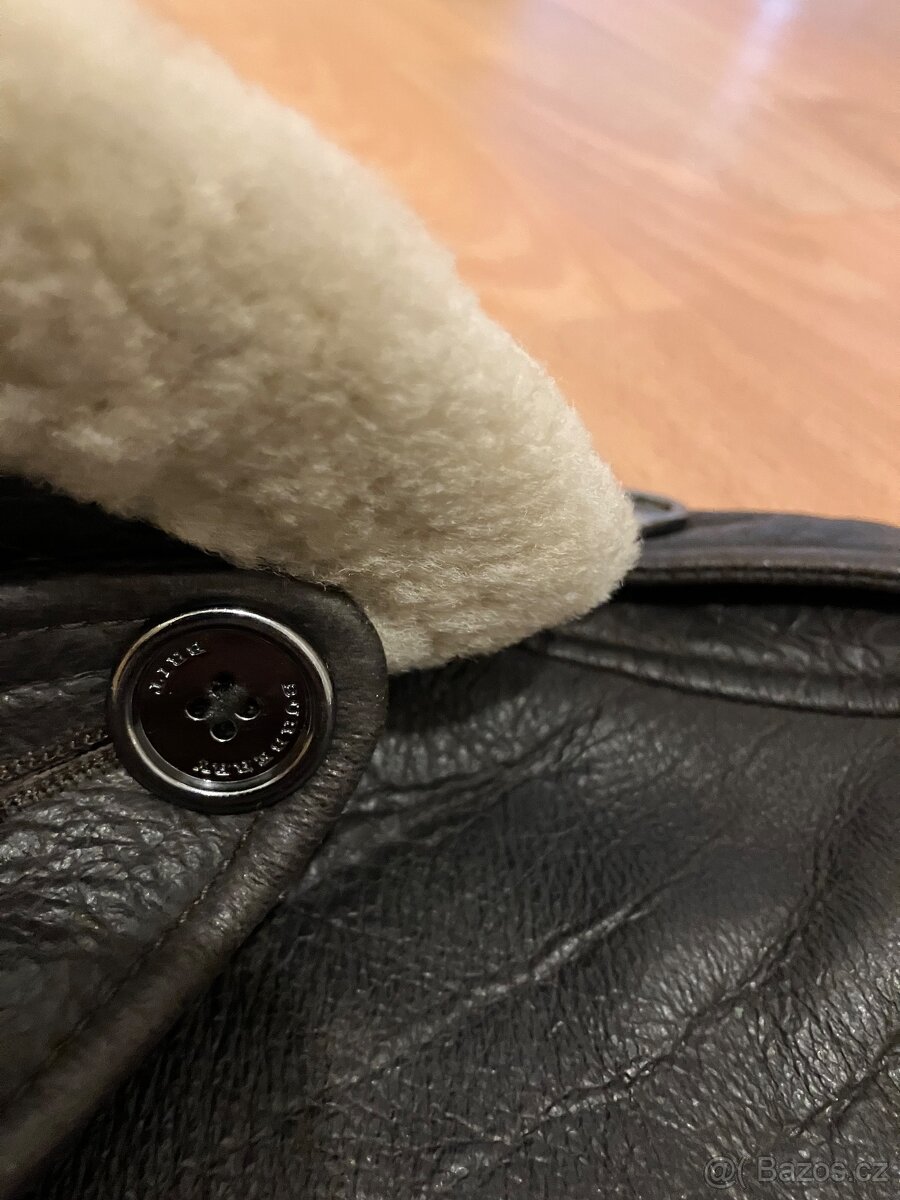 Kožená damská bunda Burbery - 9