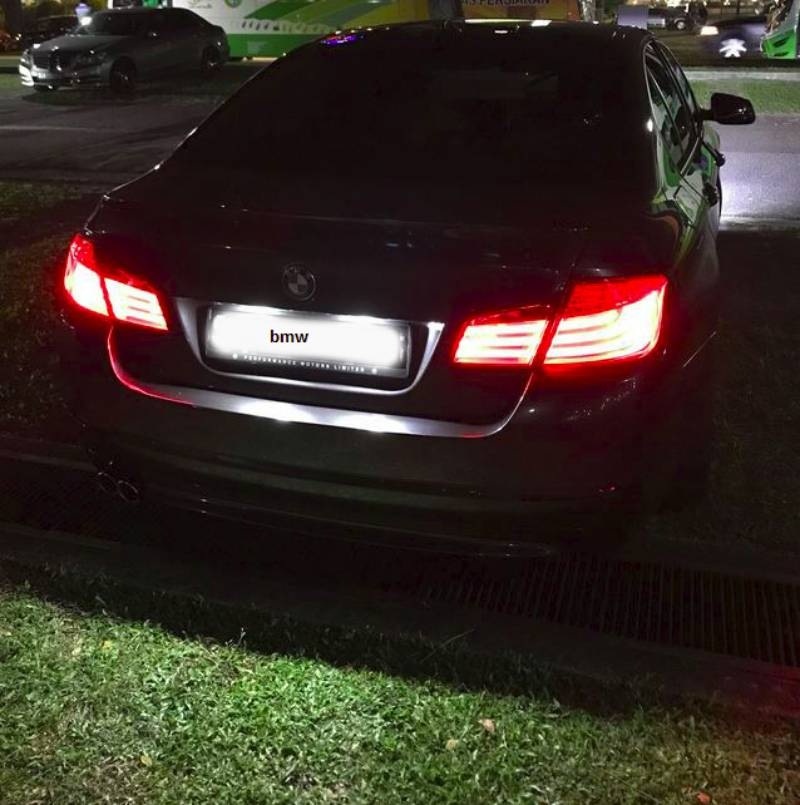 LED osvetleni ŠPZ značky BMW - 9