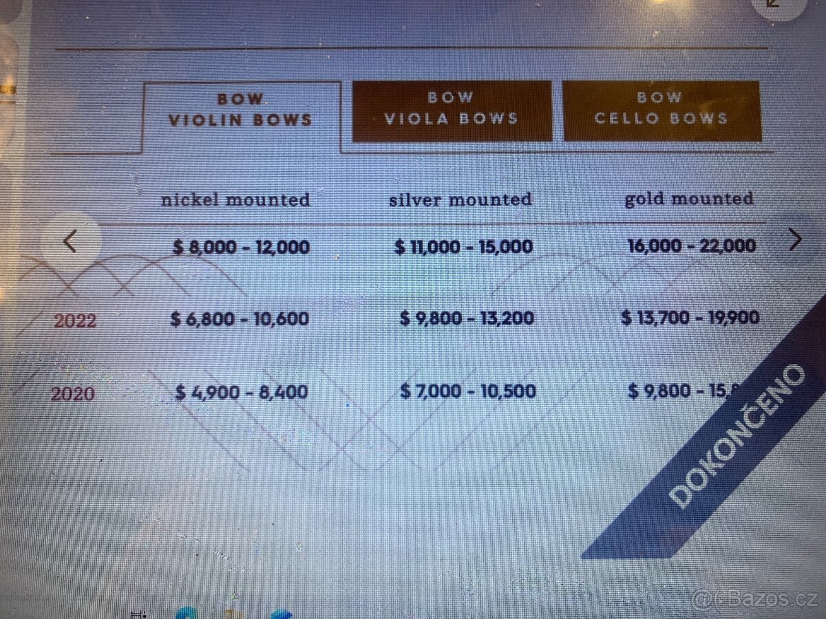 Houslovy smyčec H.R.PFRETZSCHNER - 9