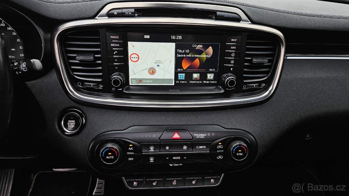 KIA Sorento 2.2 CRDI 16V 147 kW Premium 4x4 automat serviska - 9