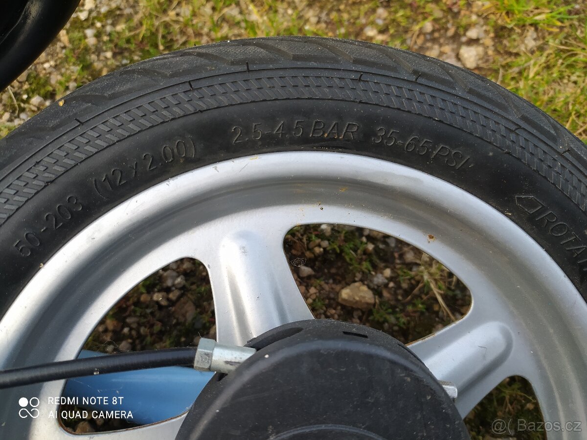 ODRÁŽEDLO PUKY MODRÉ - vel. 12 - 9