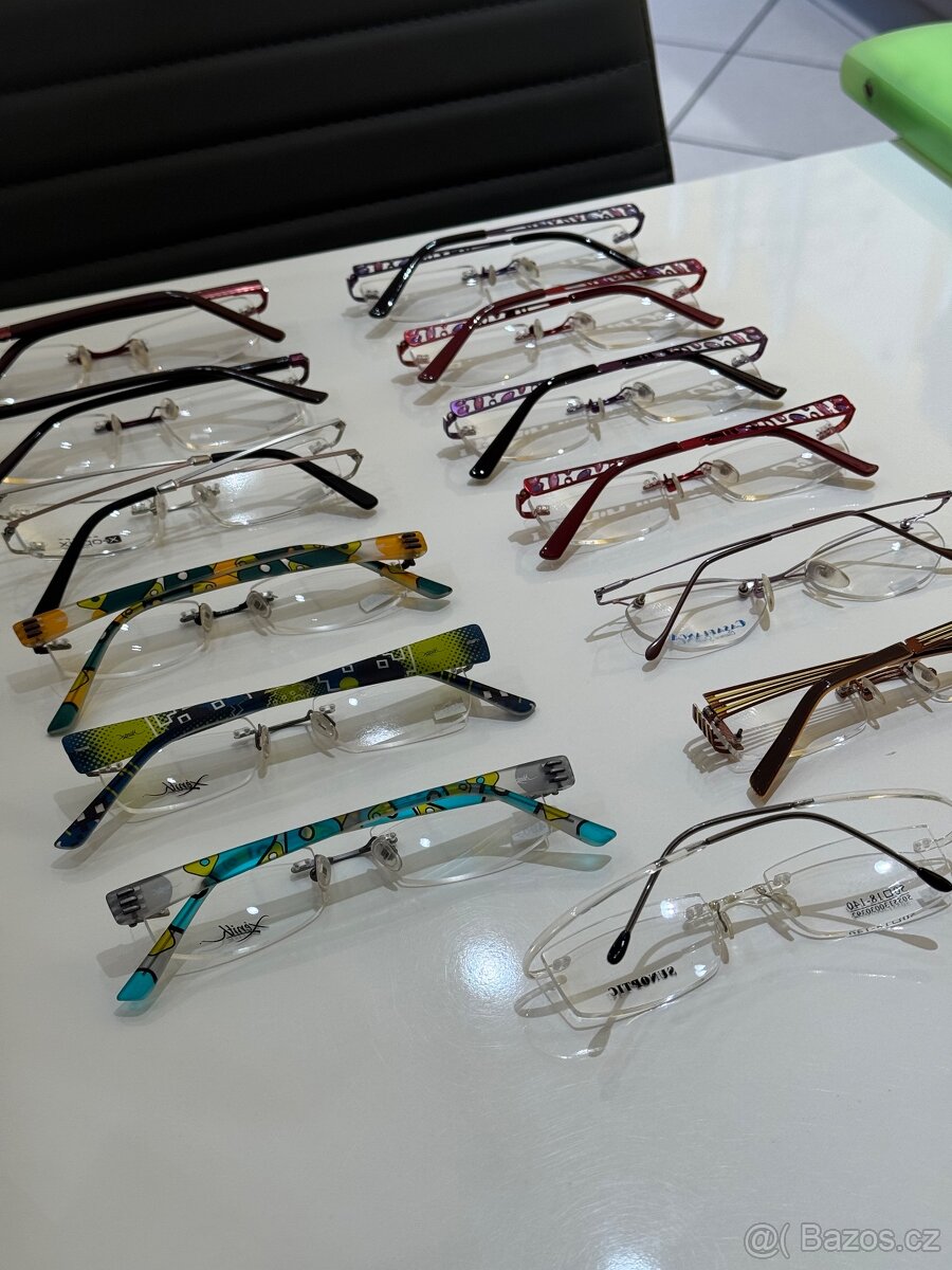 Kolekce 13 vrtaných brýlí – nové, nepoužité - 9