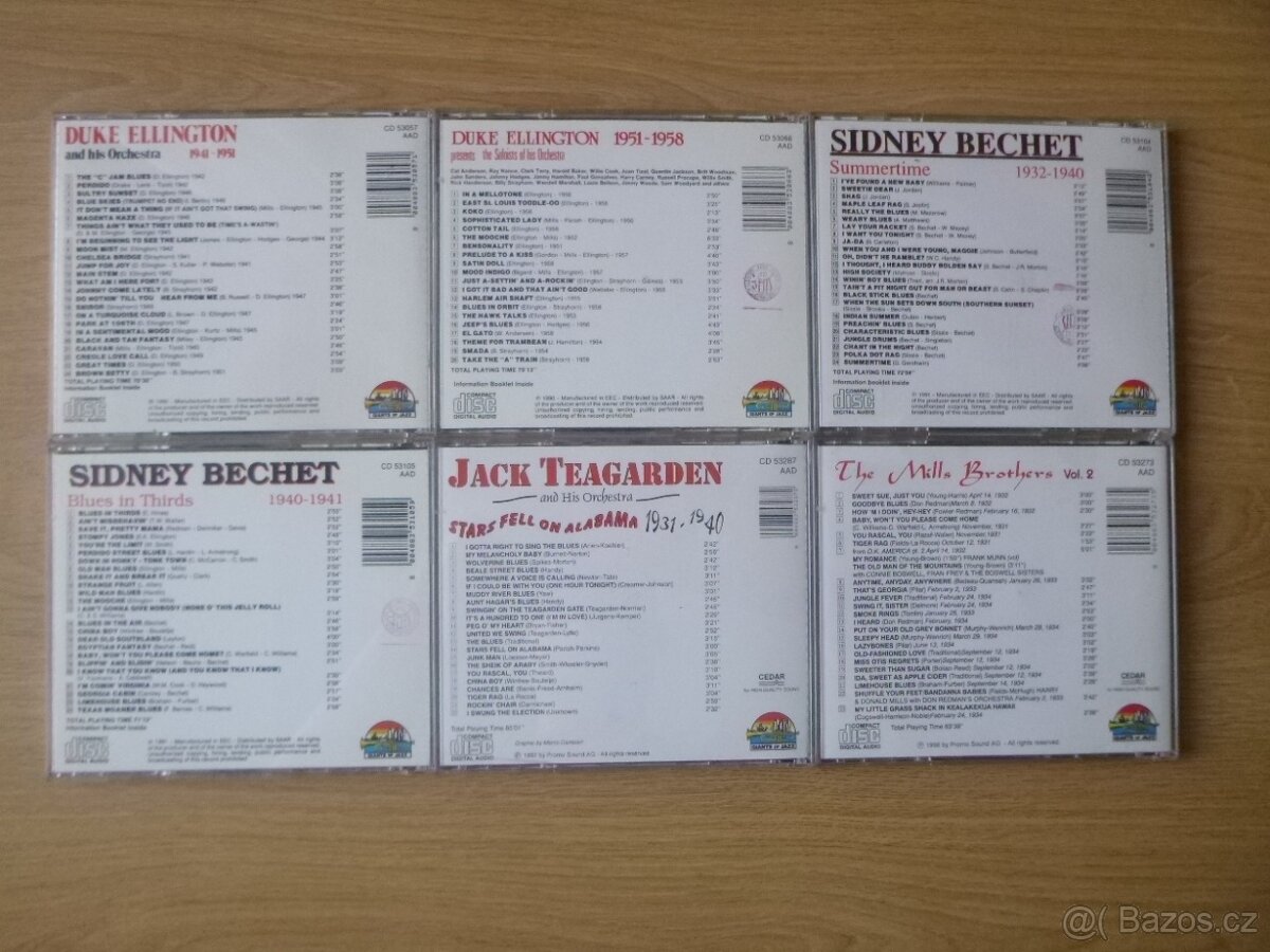 kolekce 33x cd GIANTS OF JAZZ (GIGANTI JAZZU) - 9