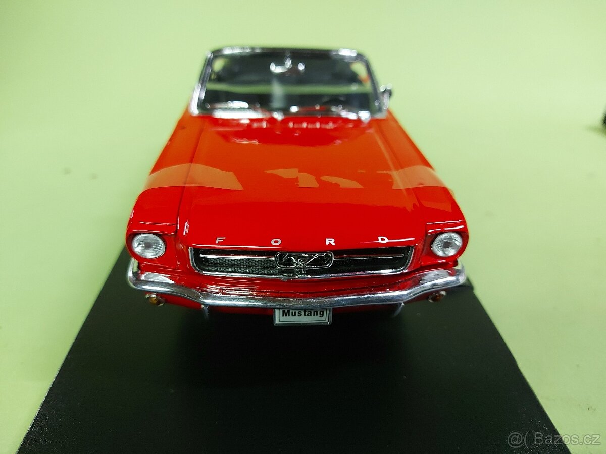 1:18 Ford Mustang Convertible 1964, Welly - 9