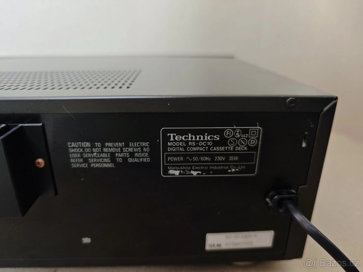 Technics DCC - Digital Compact Cassette Deck RS-DC10 - TOP - 9