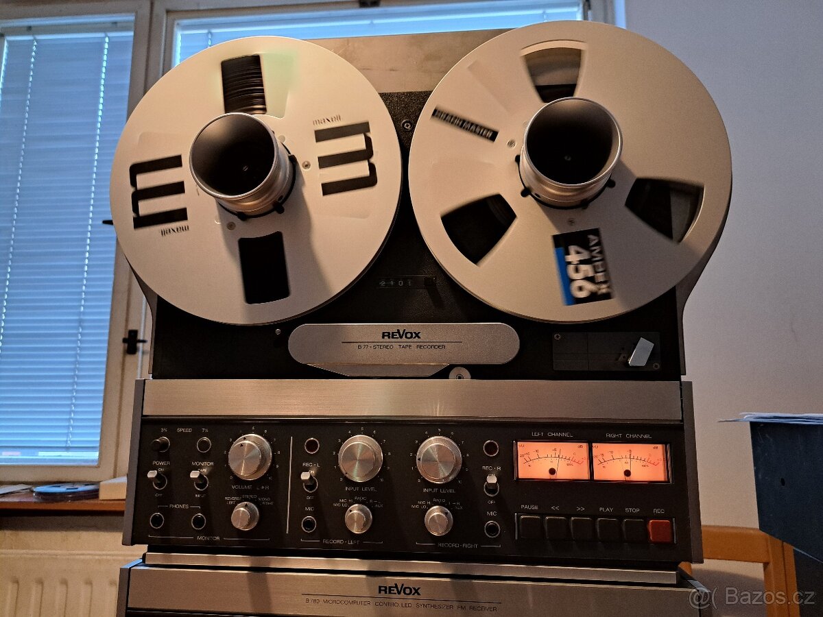 Revox B-77 top stav s příslušenstvím - 9